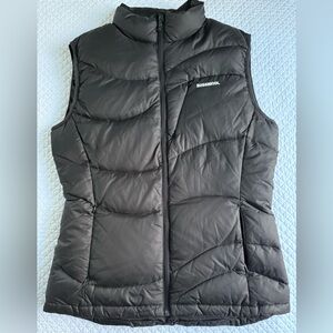 Vintage Rossignol Goose Down Ski Vest in Black Size L